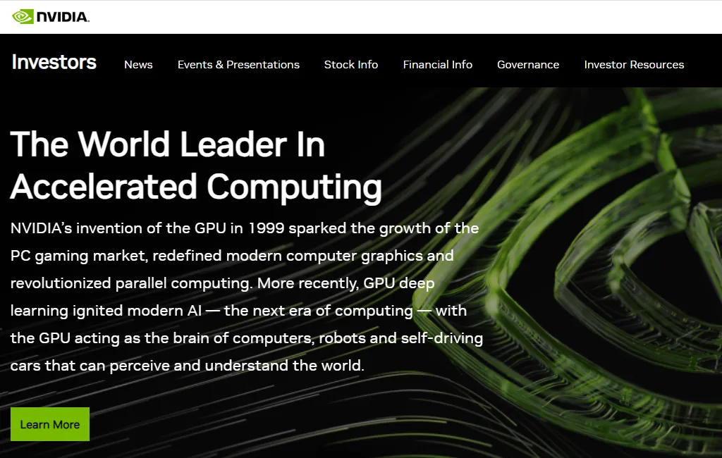 미국 AI 인공지능 관련주 하드웨어 기업 - NVIDIA