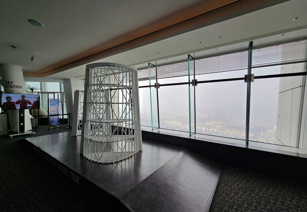 롯데타워 전망대 전망 View