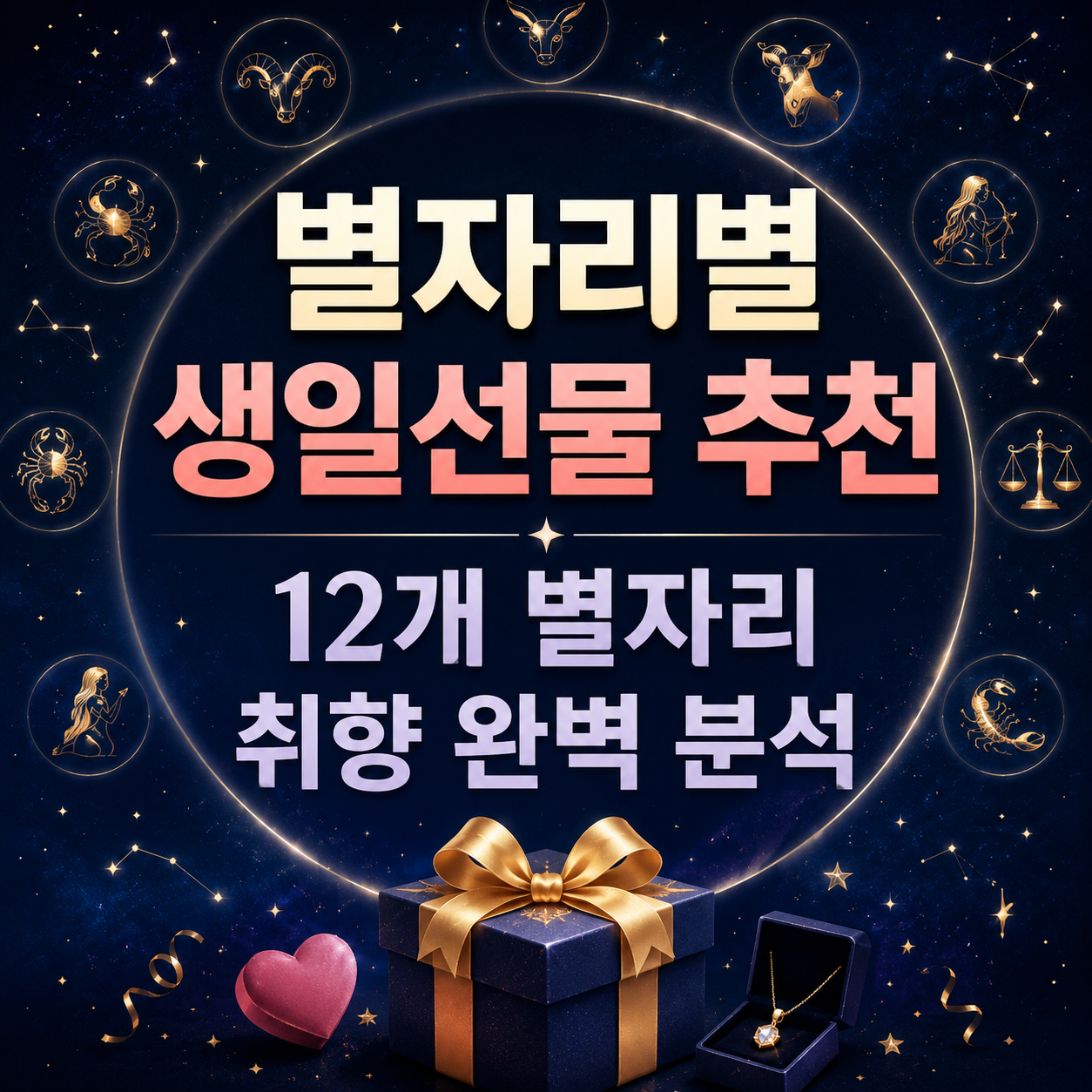 별자리별 생일선물