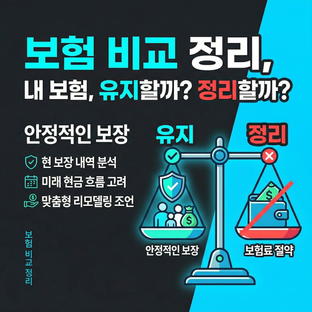 보험 비교 정리 이미지