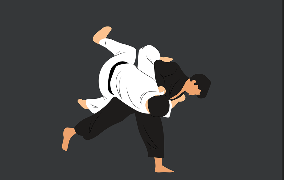 유도 경기 이미지