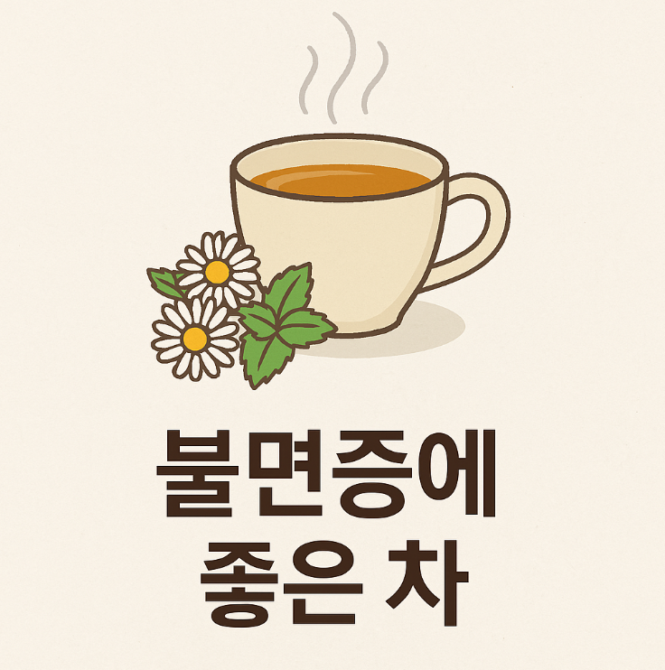 불면증에 좋은 차