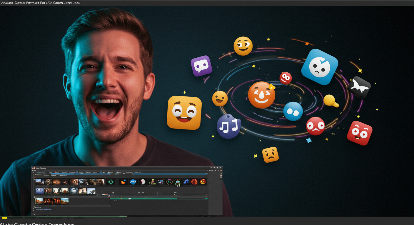 어도비 프리미어 프로 모션 그래픽 템플릿, 초보도 전문가처럼! 🎨