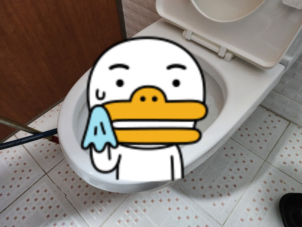 변기 막힘 고압 세척기