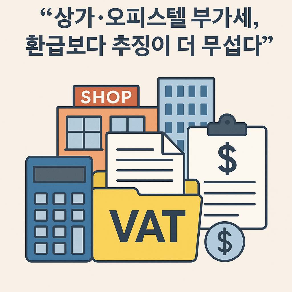 상가·오피스텔의 부가가치세 환급과 리스크
