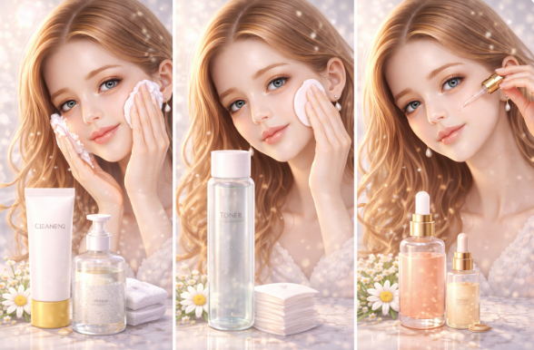 클렌징-토너-세럼/앰플