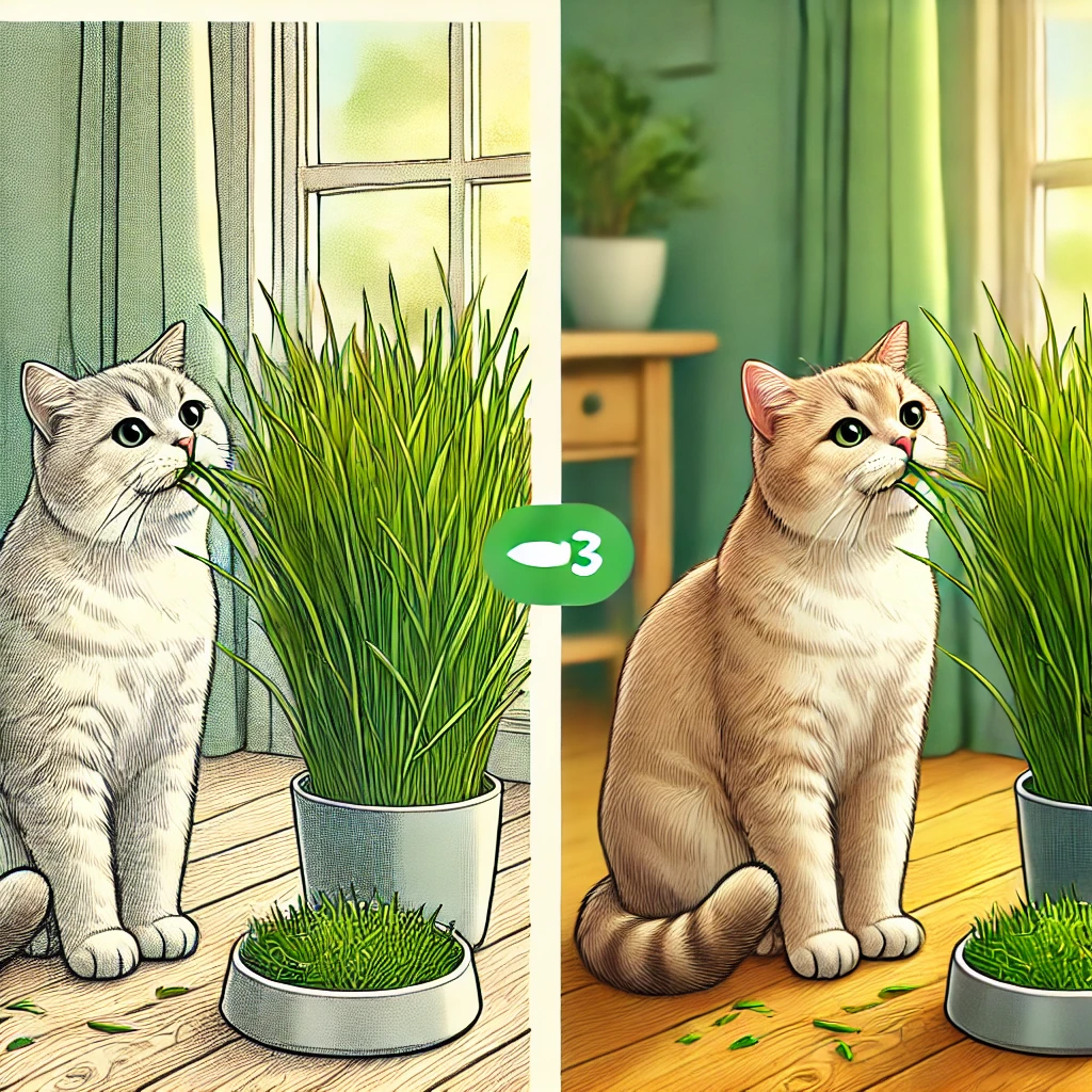 고양이는 왜 풀을 먹을까? 건강과 본능을 이해하는 4가지 이유