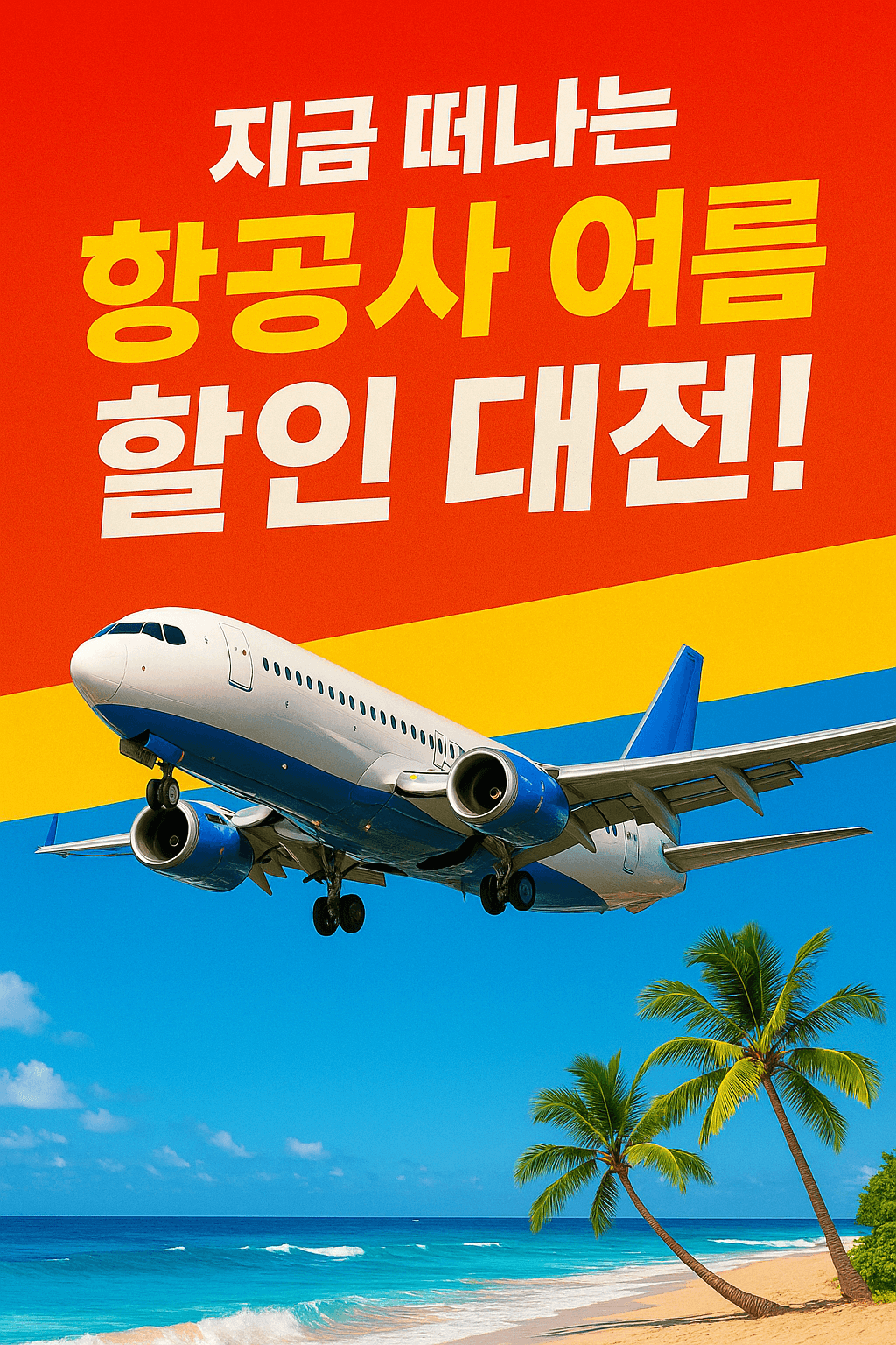 항공사 여름휴가 할인 프로모션 총정리