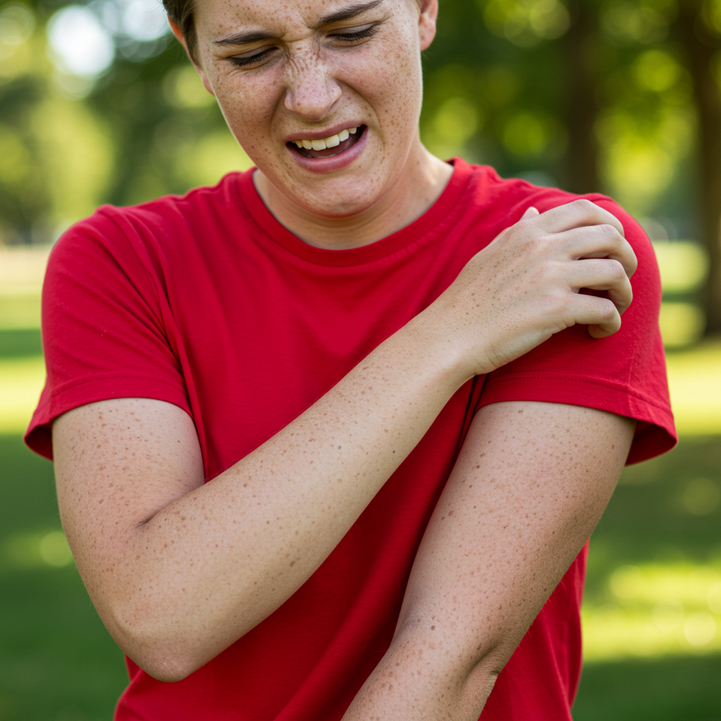 ๋ง์ฑ ์์์ฆ์ผ๋ก ๊ธ๊ณ ์๋ ์ด๋ฏธ์ง