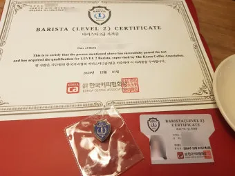 바리스타 2급 실기메뉴 추출연습 도구준비 시험요령_6