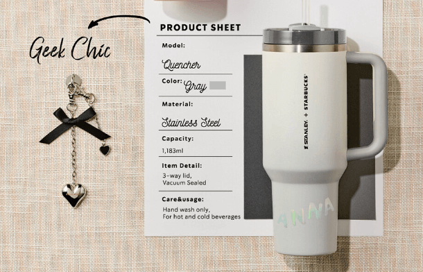 스타벅스 스탠리 대용량 텀블러 그레이