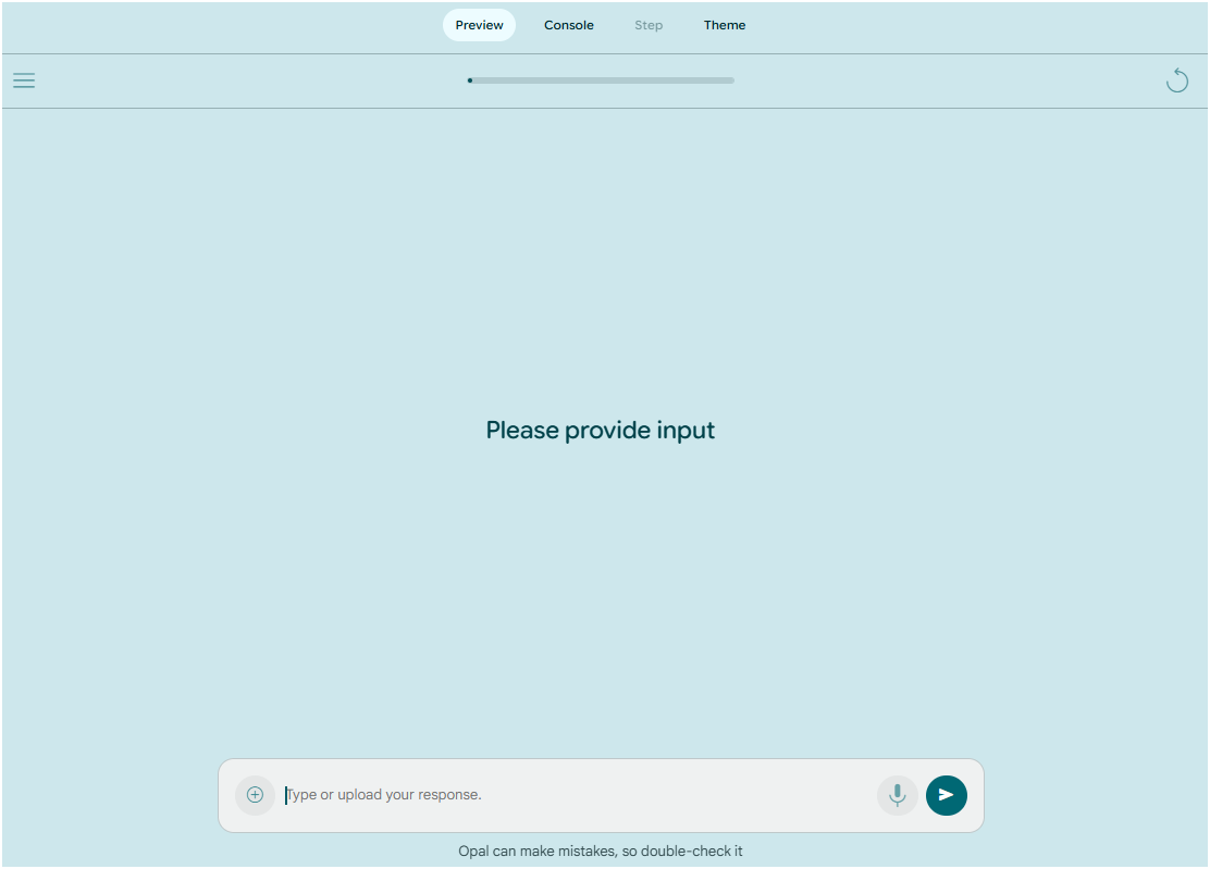 alt="구글 오팔 화면"