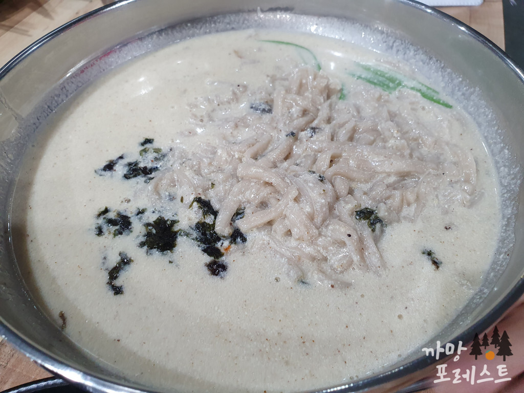 평창 메밀 막국수 들깨 칼국수