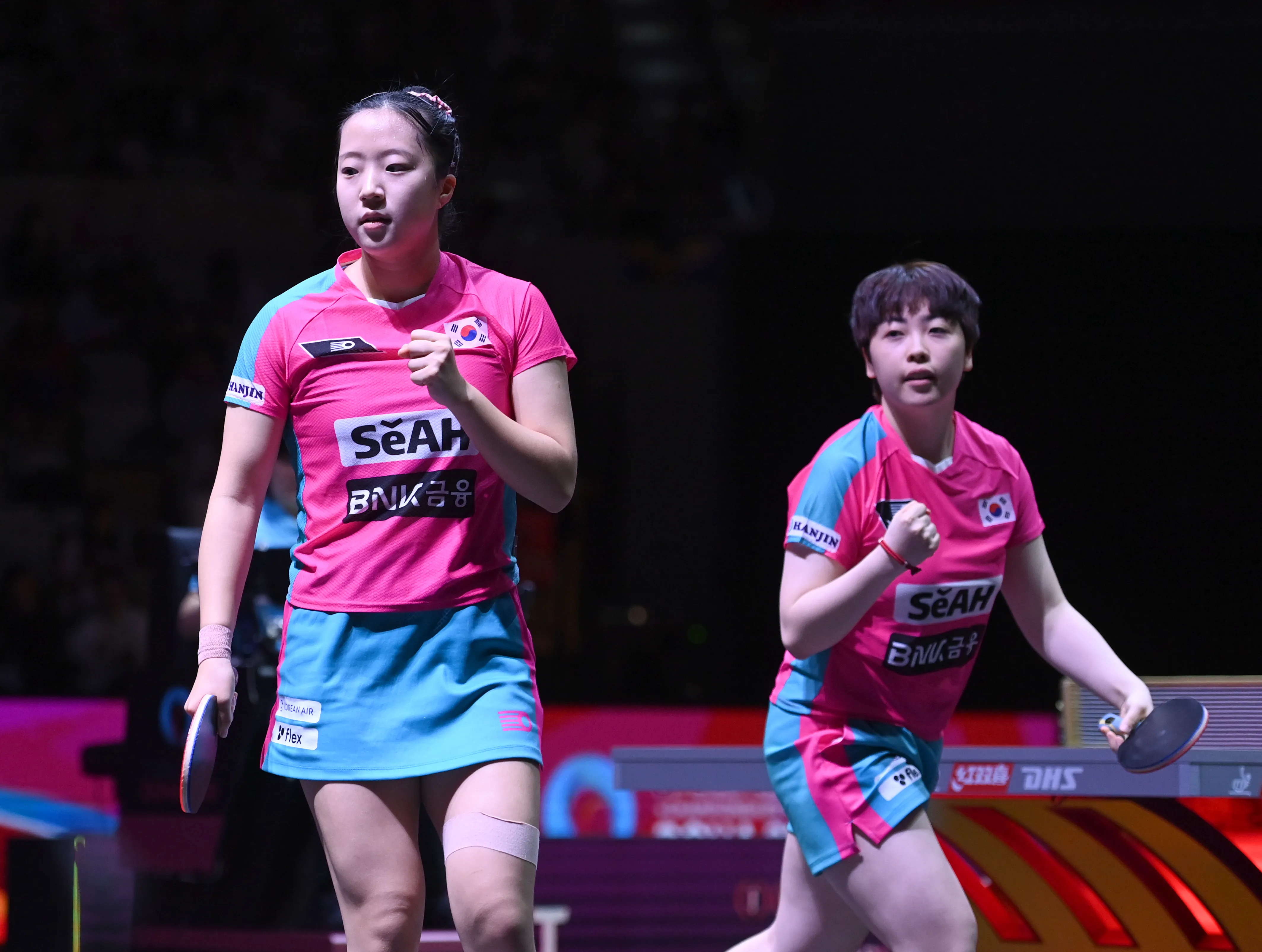 신유빈-유한나 여자복식 동메달 결과 – 2025 세계탁구선수권 4강 진출