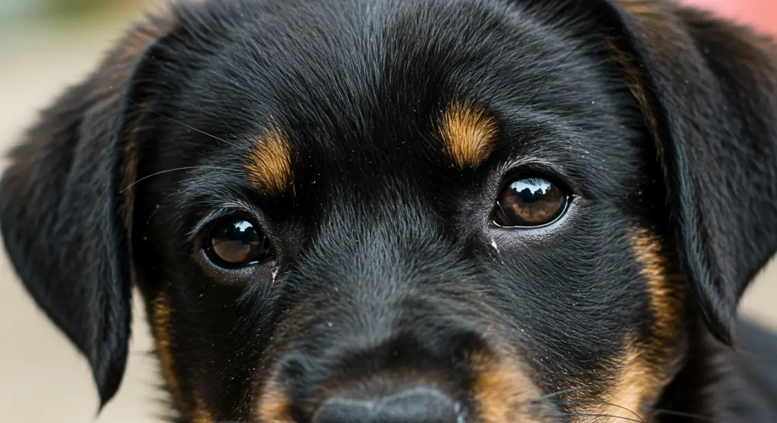 강아지 속눈썹 찔림