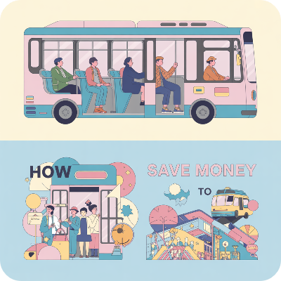 경기도 버스요금 인상 후? 할인받는 방법 이미지 