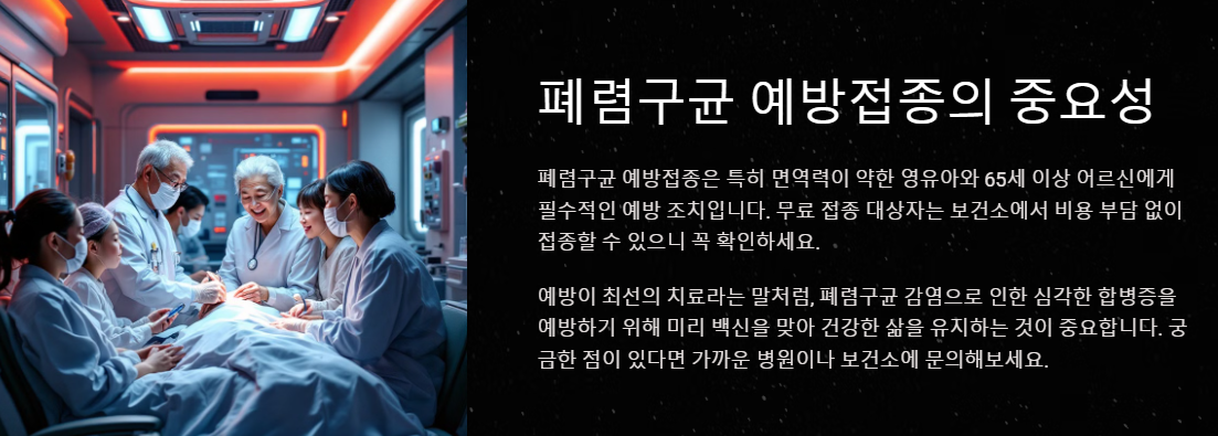 폐렴구균 예방접종 횟수, 비용, 부작용 총정리