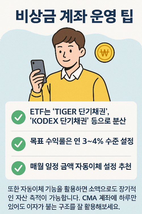 바상금 계좌 운영 팁