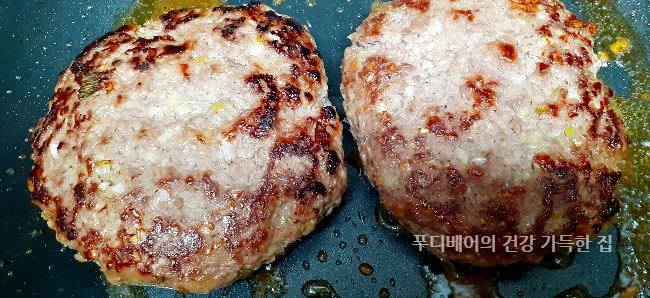 양면-노릇하게-구운-떡갈비-모습