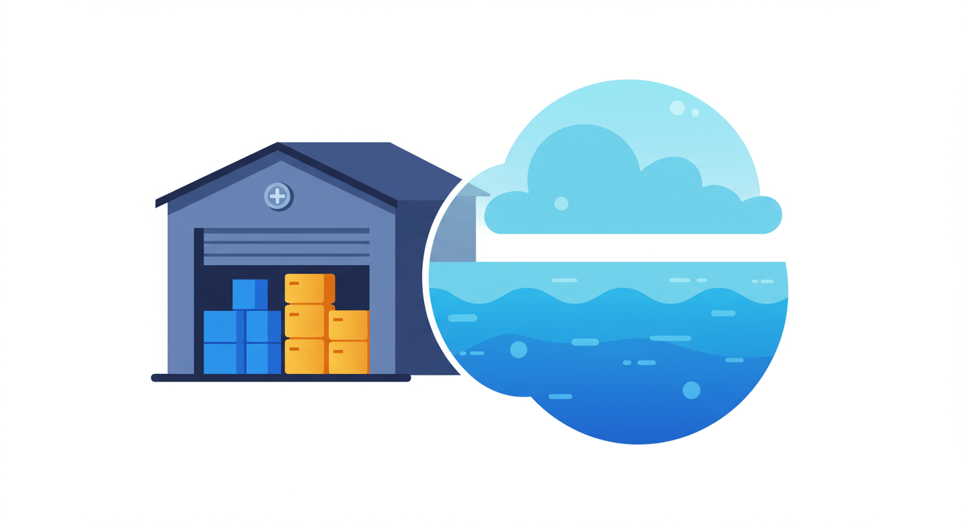 데이터 레이크하우스 개념과 기술적 장점