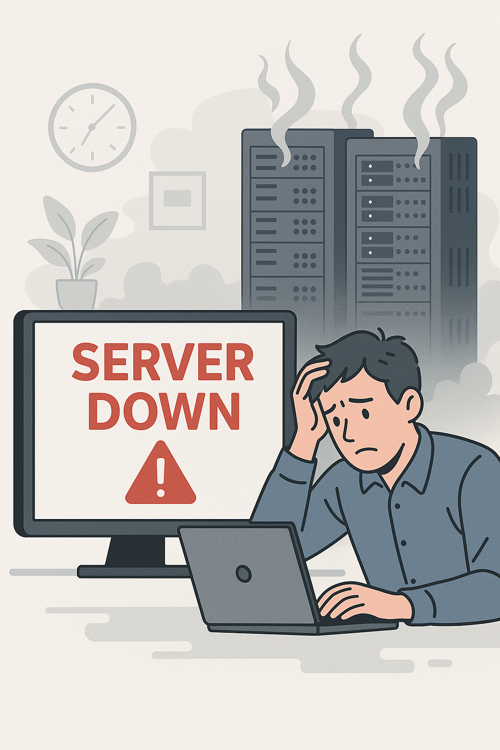 서버 장애 발생 시 자동 경고 이메일 보내는 법 (기초 모니터링)