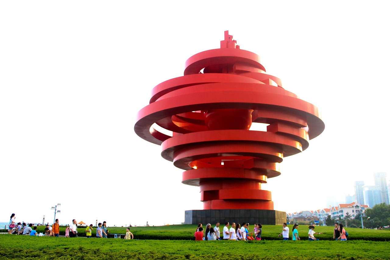 중국 청도 탐방 관련 이미지