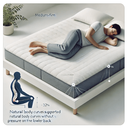 허리에 좋은 매트리스의 7가지 핵심 포인트