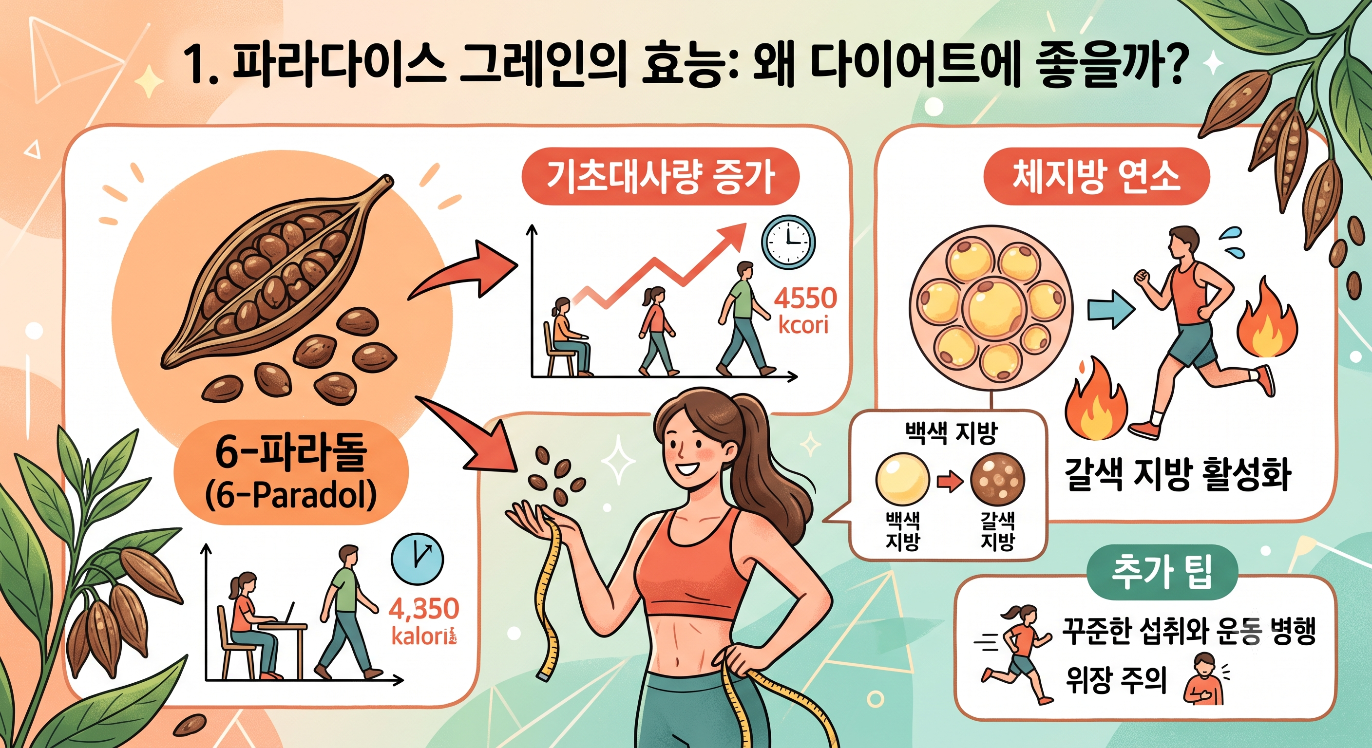 파라다이스 그레인 의 효능
