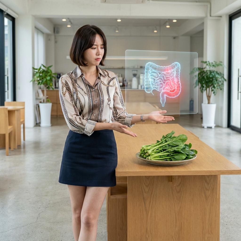 민감성 대장 증후군 환자가 유채나물 먹는 안전한 방법