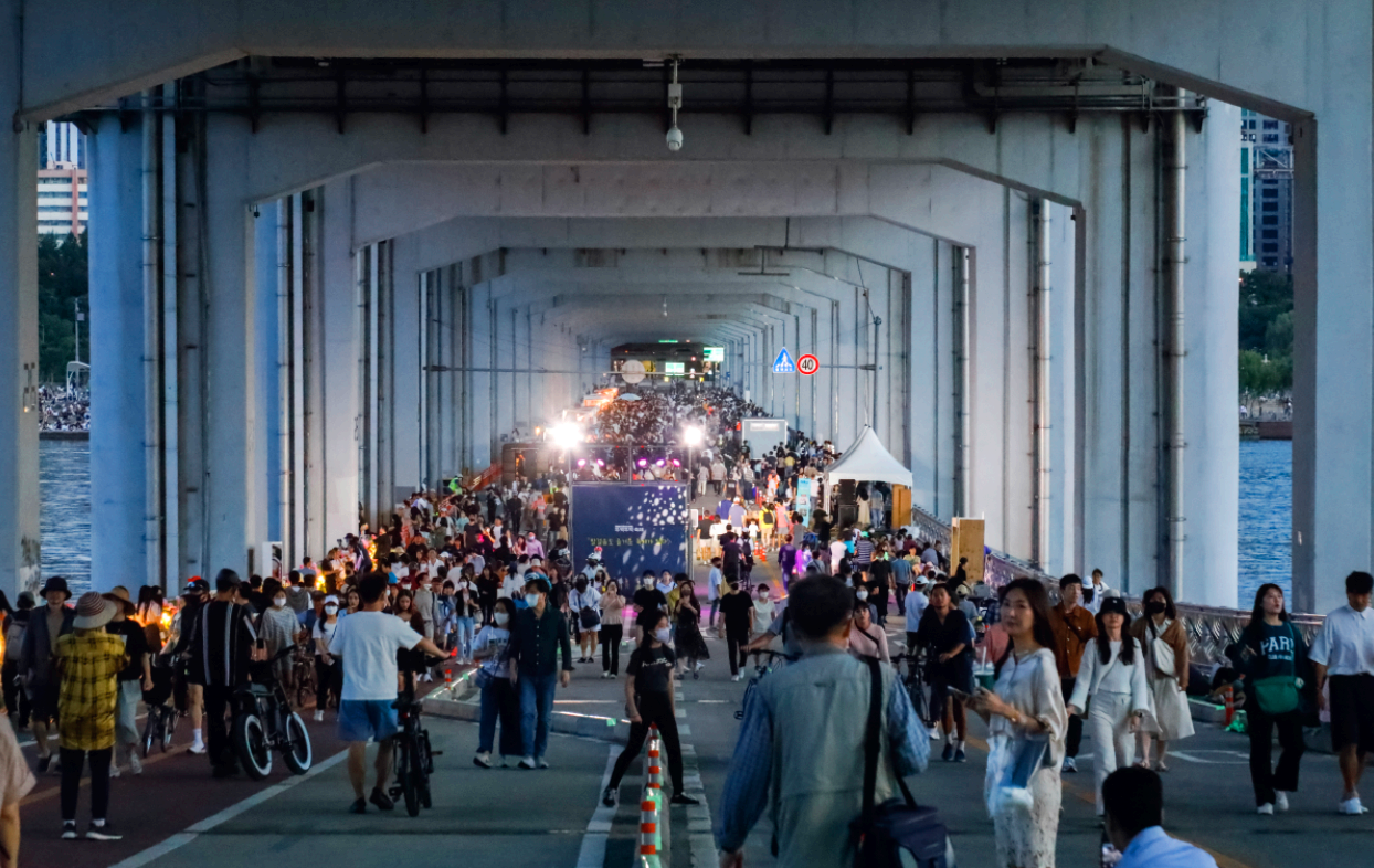차 없는 잠수교 뚜벅뚜벅축제