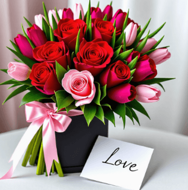 발렌타인데이 인기 선물 베스트10_3 플라워&손편지 카드