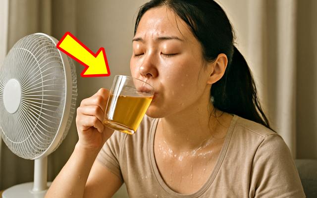 땀냄새 땀에 좋은 차