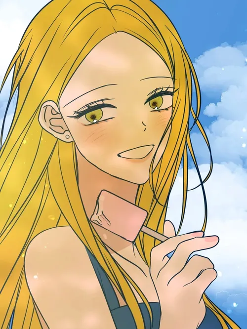 웹툰 &amp;lt;쓰레기는 쓰레기통에!&amp;gt; 여자주인공 윤수지 이미지