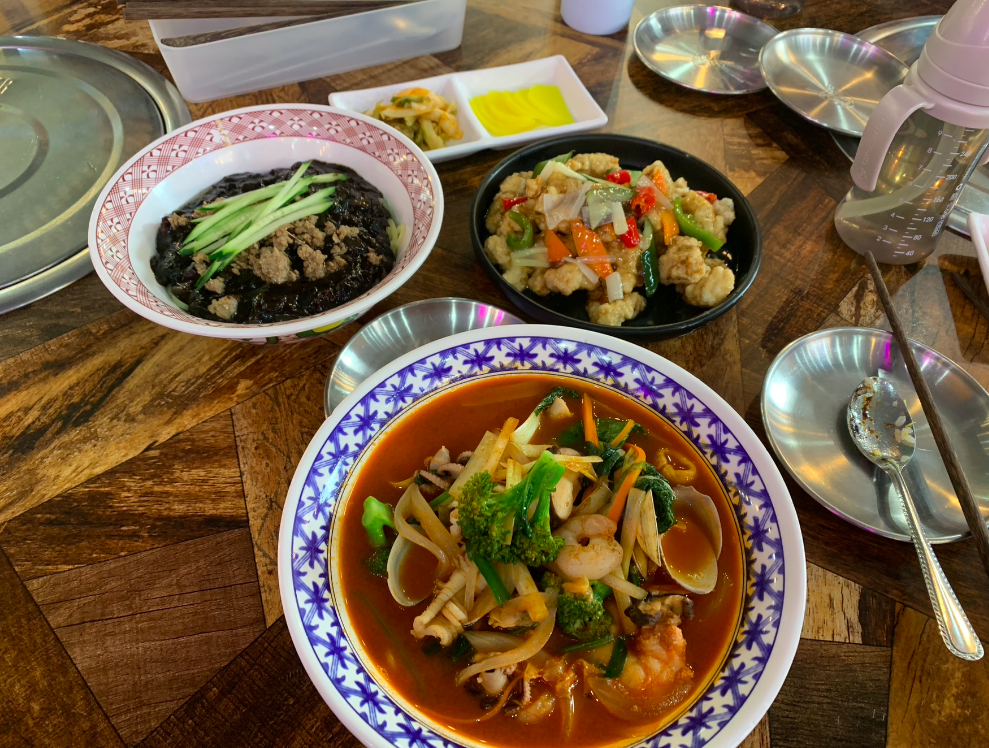 짜장면과 짬뽕 그리고 탕수육