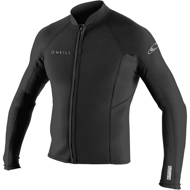 ONeill Wetsuits Reactor-2 1 남성용 전면 지퍼 긴 재킷 소매 스포츠 잠수복