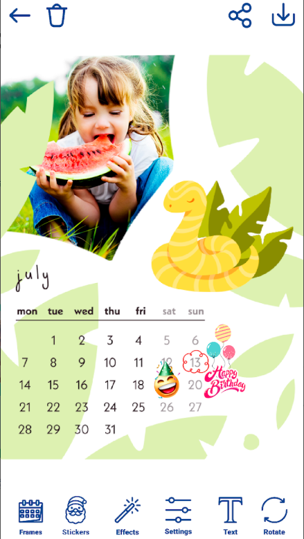 달력 제작기 어플, 사진으로 달력 만들기