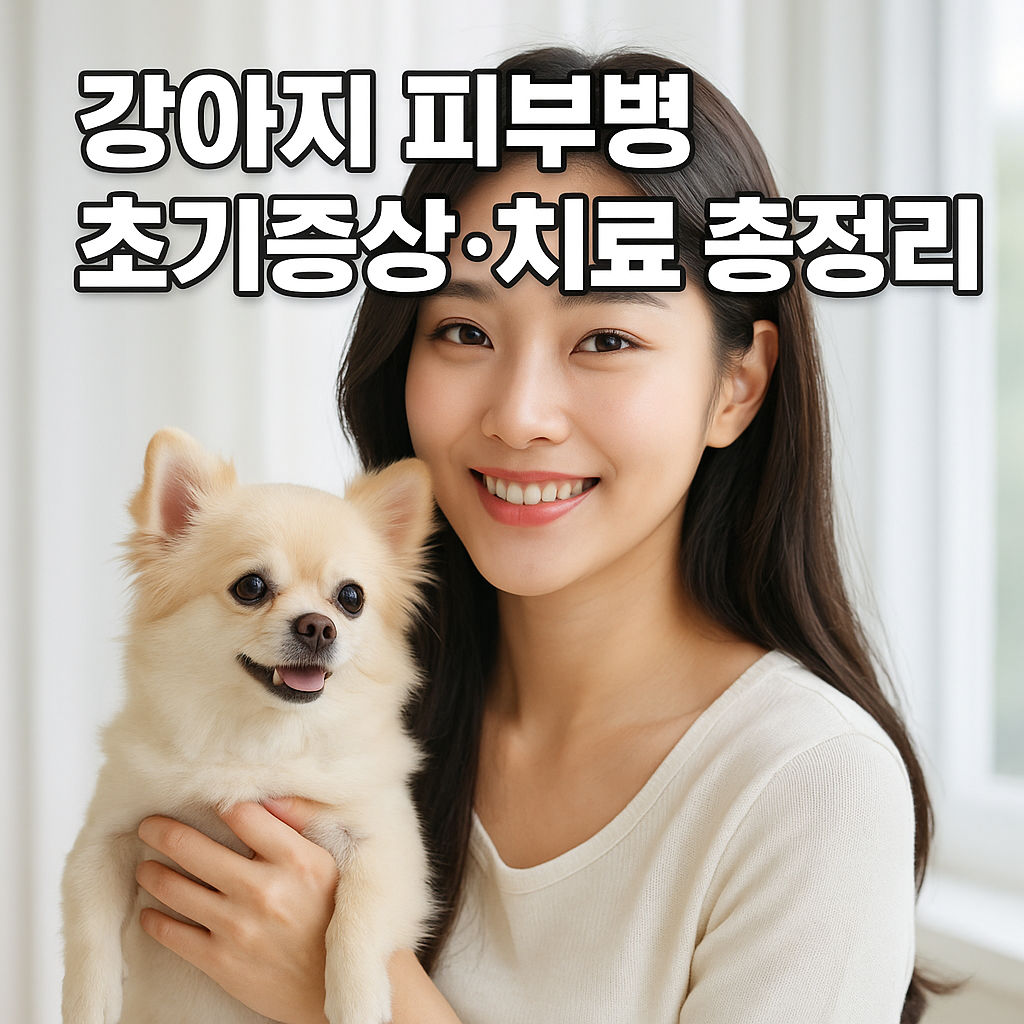 강아지 피부병 초기증상&middot;치료 총정리