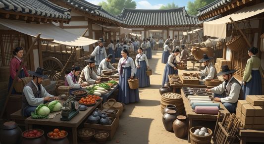 시장풍경