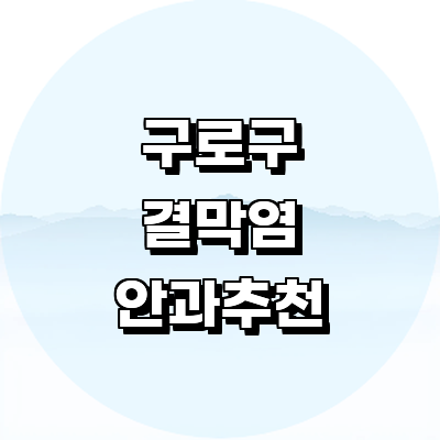 서울 구로구 안과