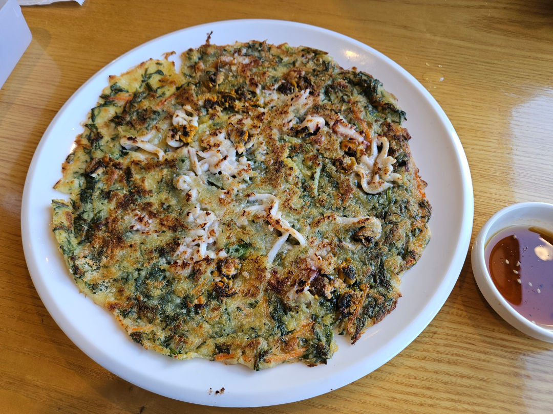 향당근잎 해물전