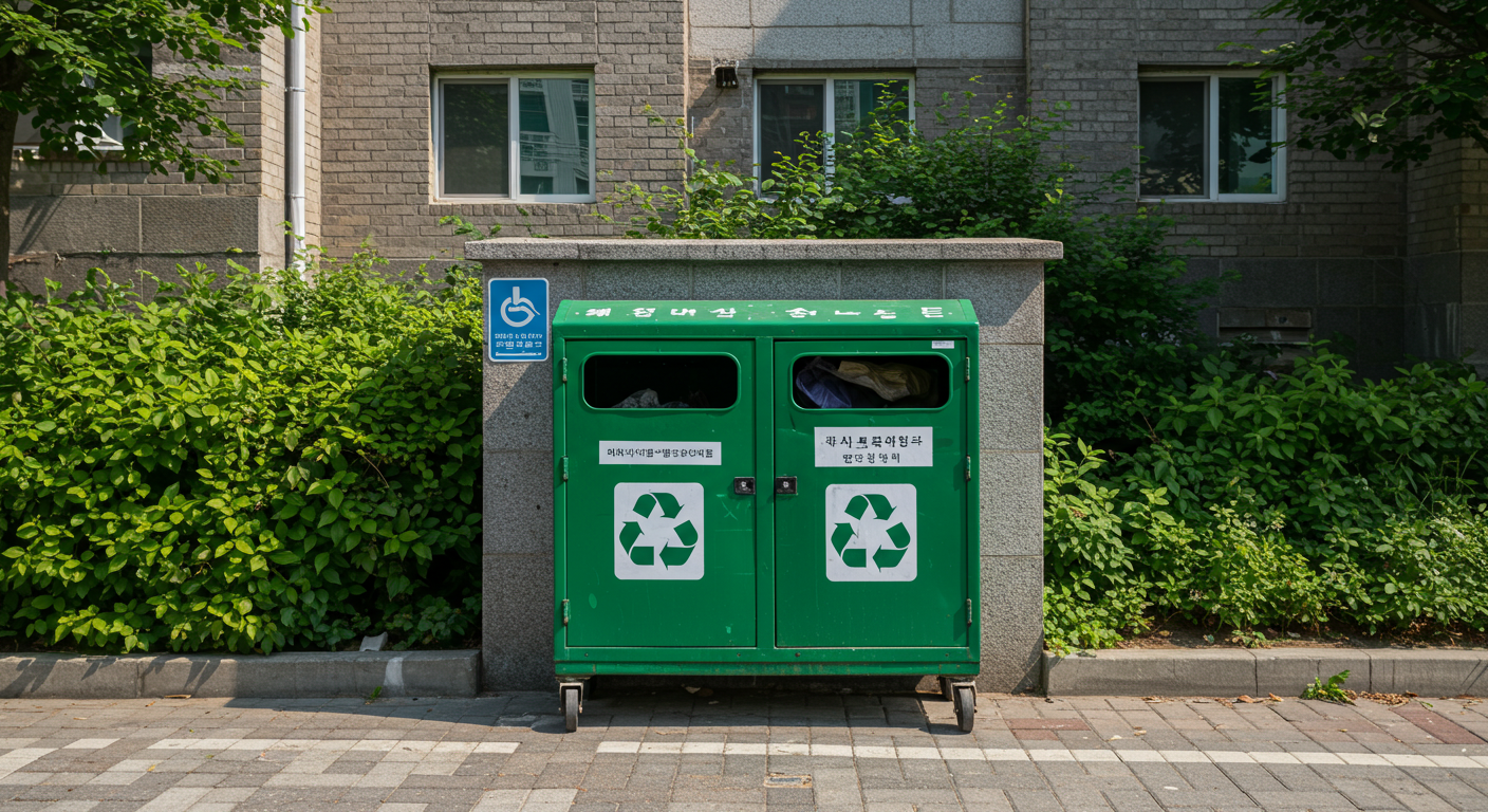 헌 옷 수거함 위치 찾기 (재활용, 의류 폐기, 환경 보호)