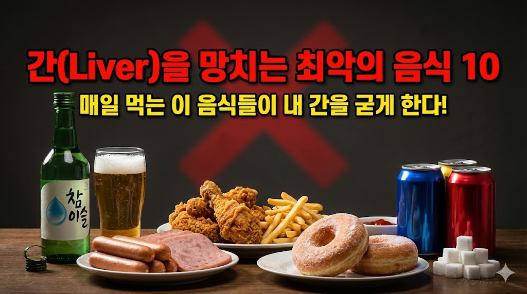 간에안좋은음식
