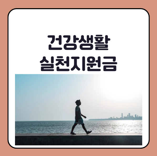 건강생활실천지원금, 걷기로 12만원 버는 법