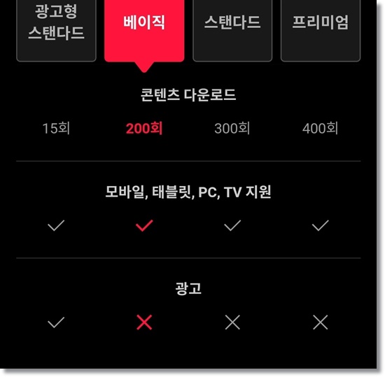 티빙 요금제 무료 연간 할인 해지방법