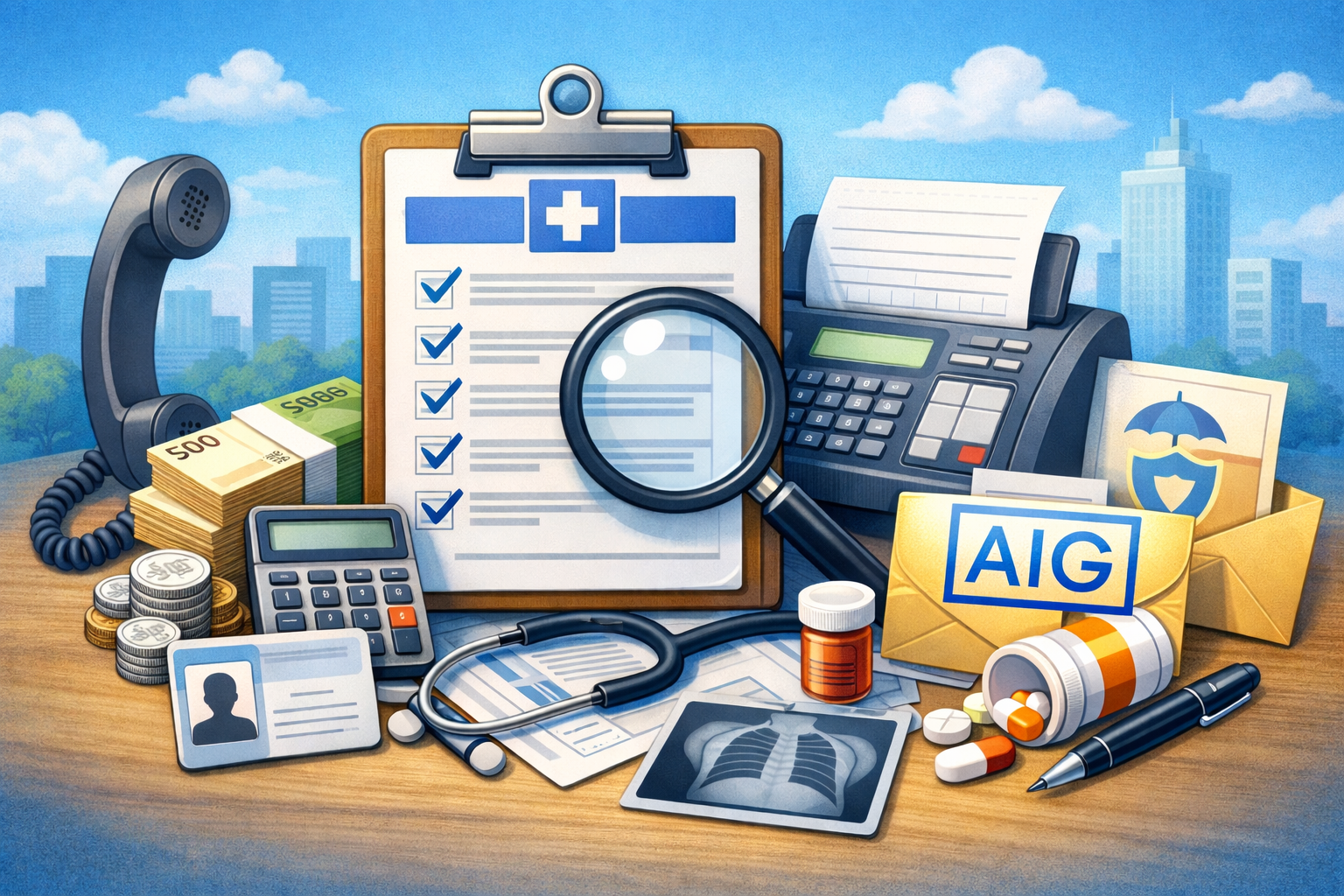 AIG 손해보험 보험금 청구방법 총정리｜팩스번호&middot;필수서류 한눈에 관련 사진