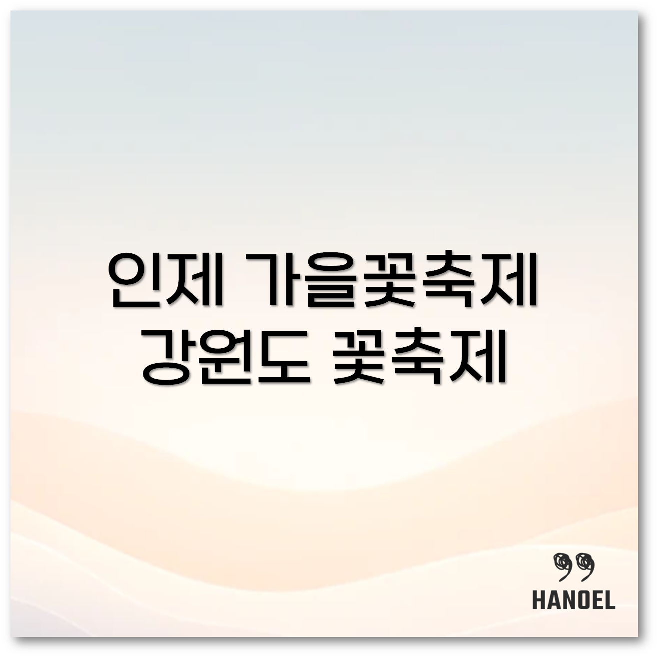 인제 가을꽃축제