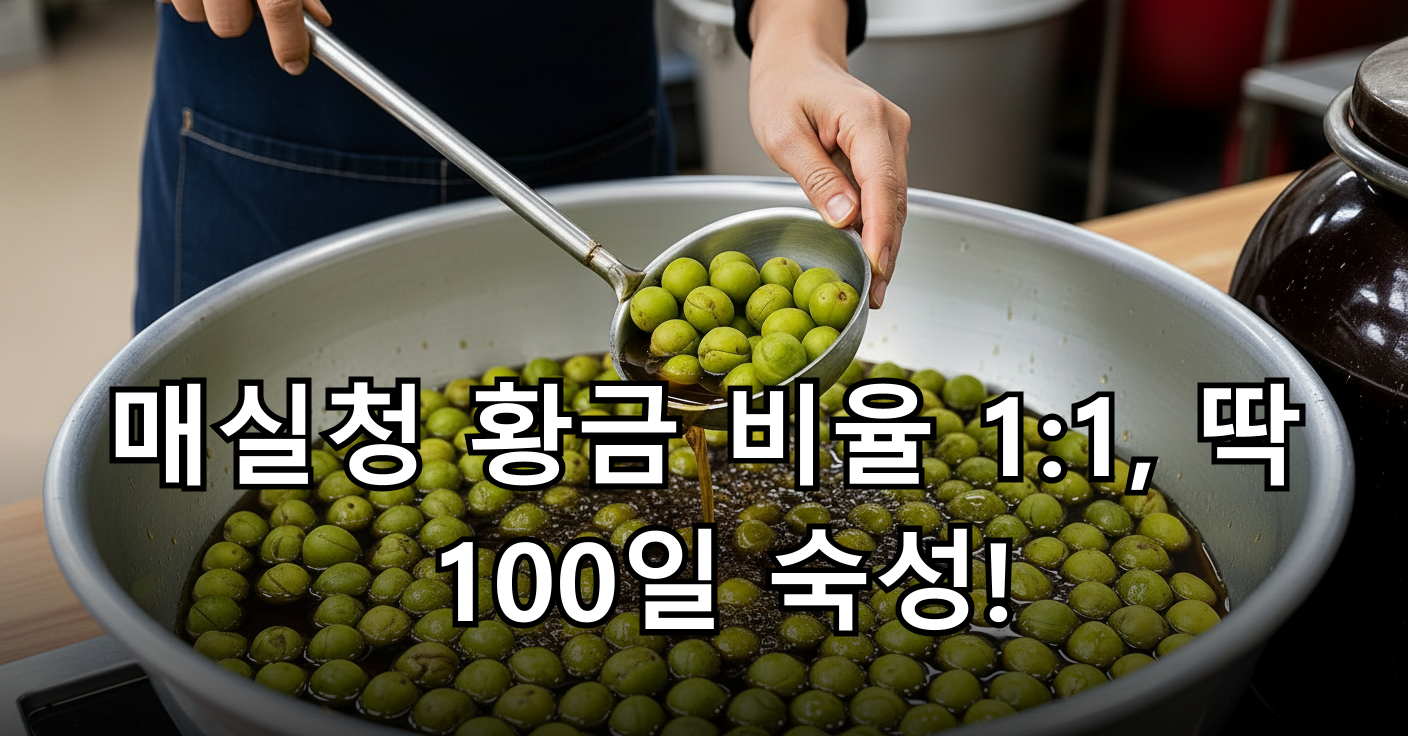 매실청 담그는 과정
