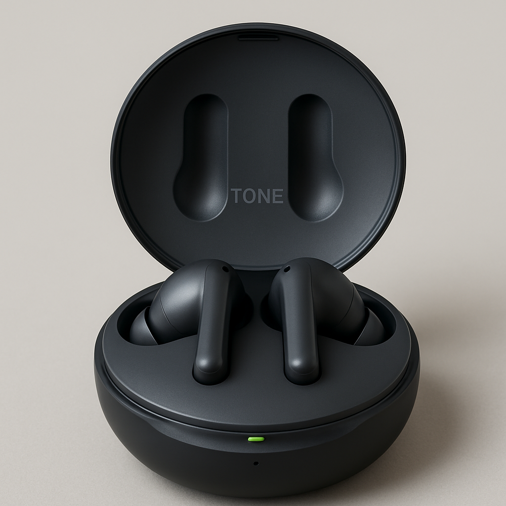 엘지 tone 이어폰 사진