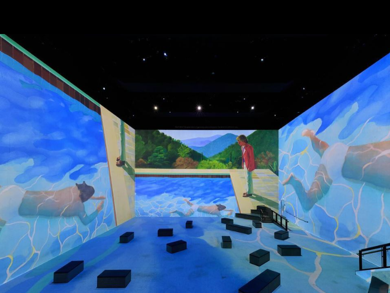 데이비드 호크니 미디어아트 전시2