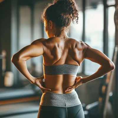 스쿼트 허리 아픔 이유2